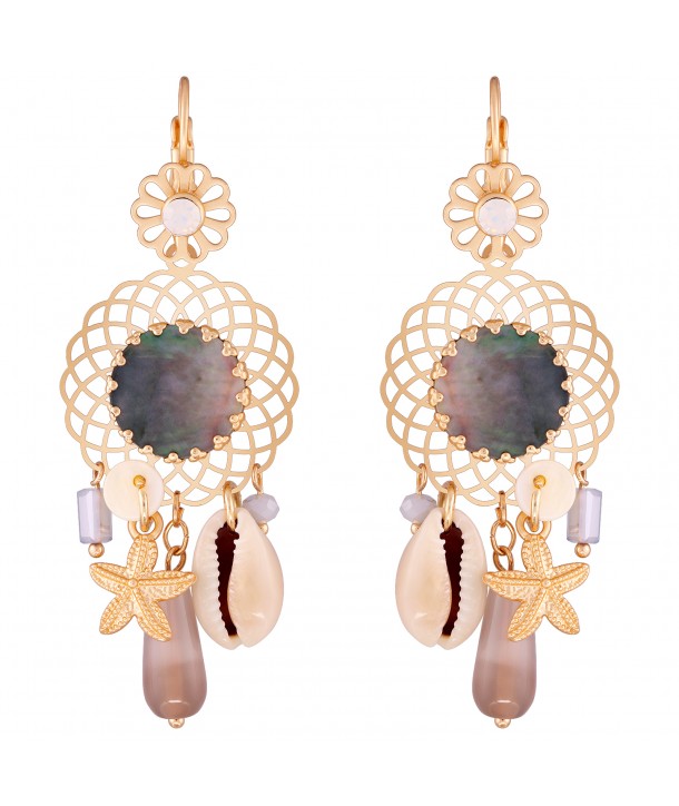 BOUCLES D'OREILLES - CALIFORNIA GOLD