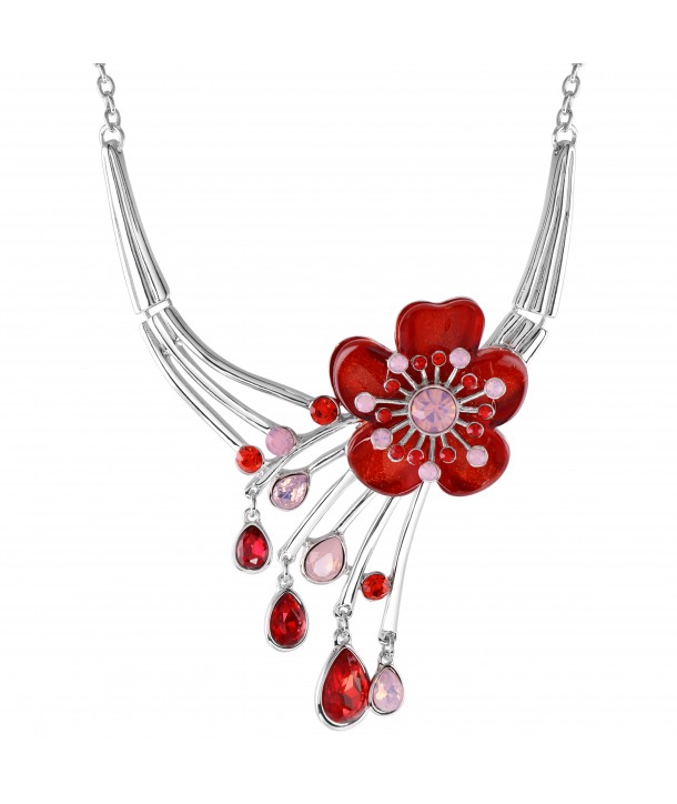 COLLIER - COQUELICOT