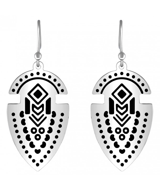 BOUCLES D'OREILLES - PRIMITIF SILVER