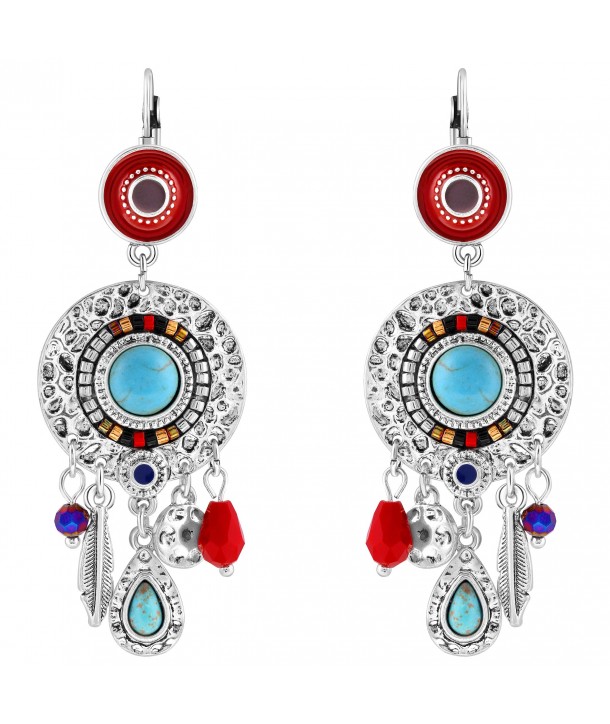 BOUCLES D'OREILLES - CADIZ SILVER COLOR