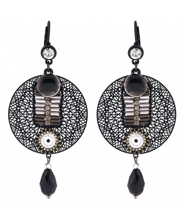 BOUCLES D'OREILLES - EGYPTIANO BLACK