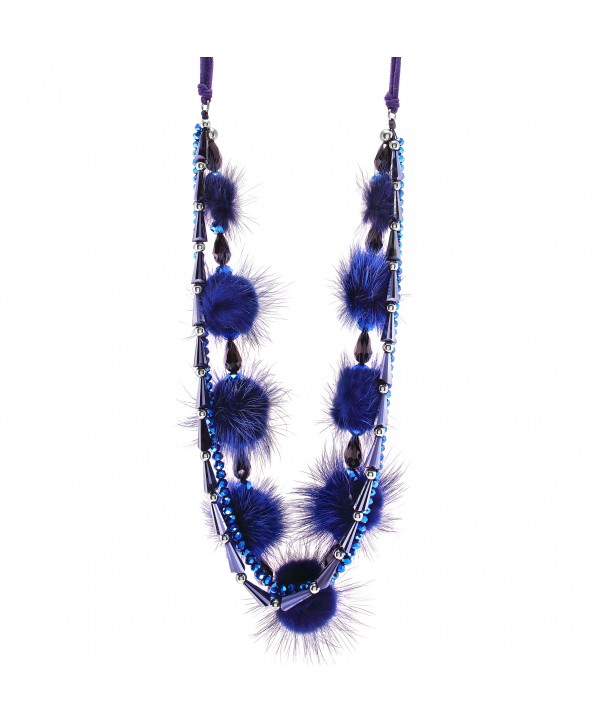 COLLIER - BLUE WOLF