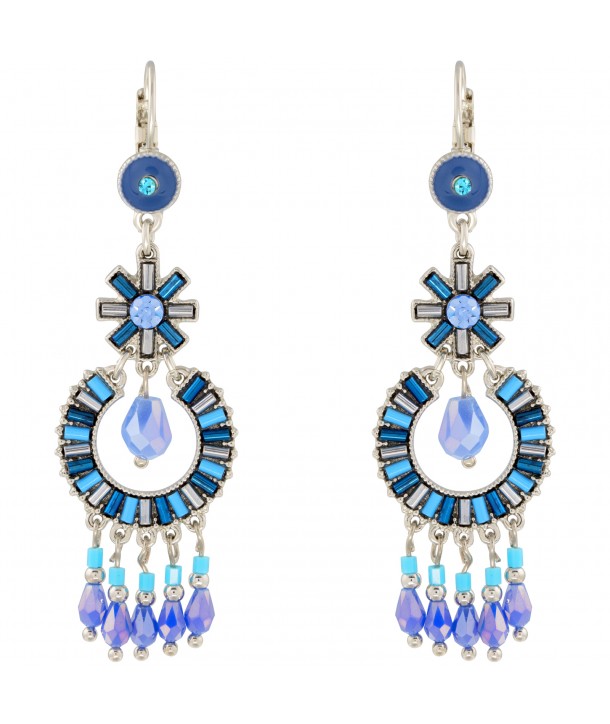 BOUCLES D'OREILLES - AZADOR BLUE