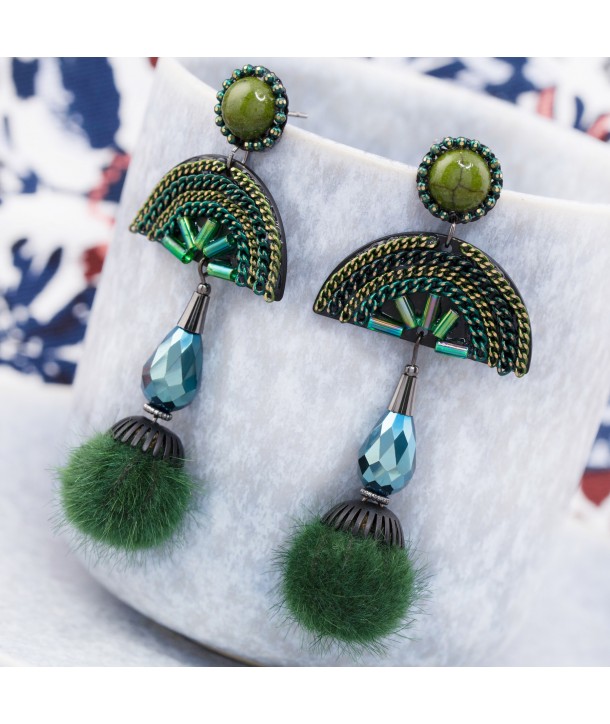 BOUCLES D'OREILLES - ALCANCIA EMERALD